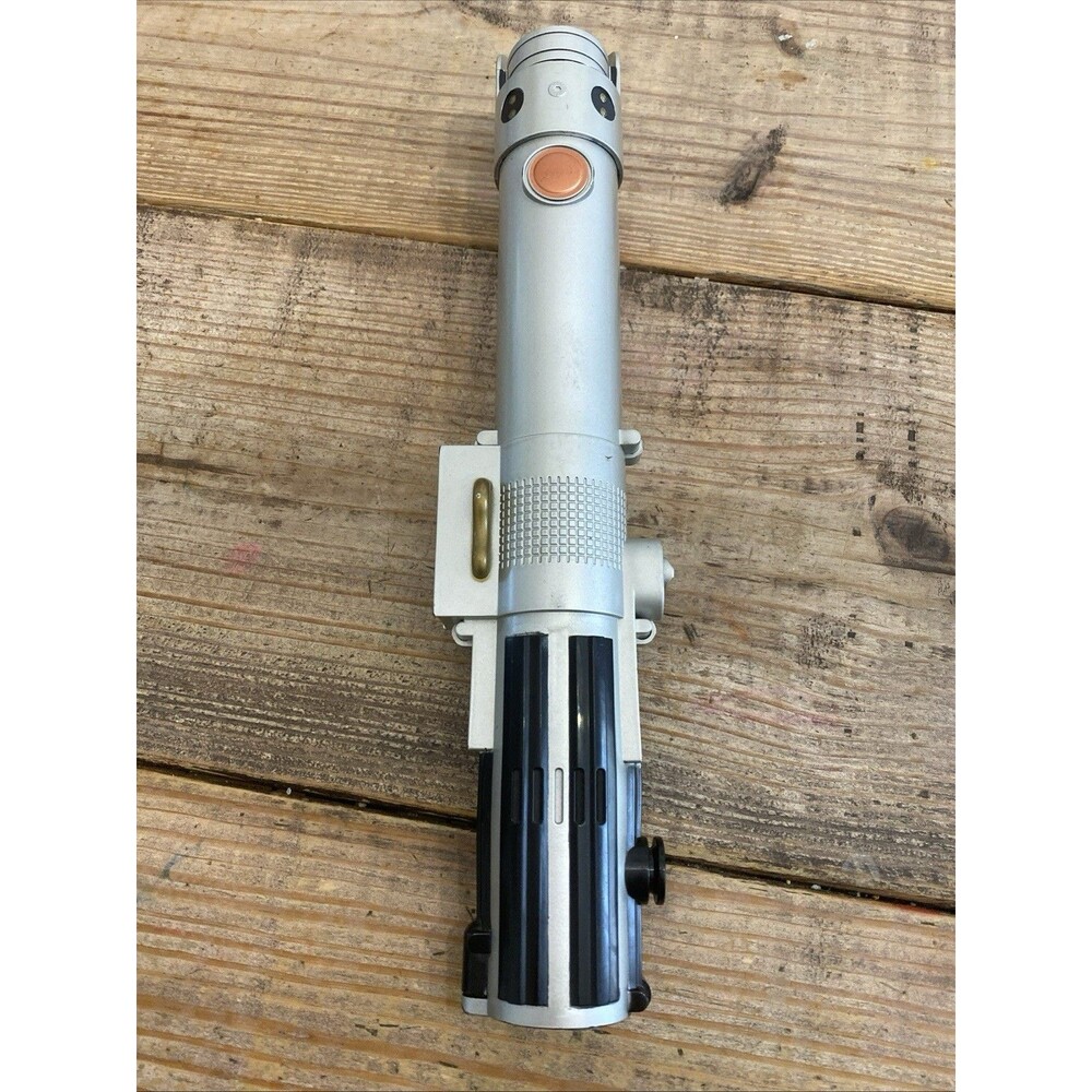 2006 Hasbro Star Wars Green Spring Action Lightsaber Spring Works